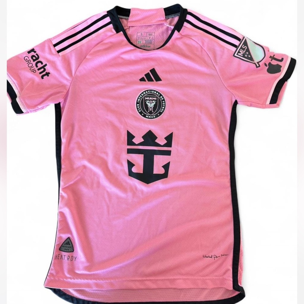 Adidas Inter Miami CF Pink Soccer Jersey Messi